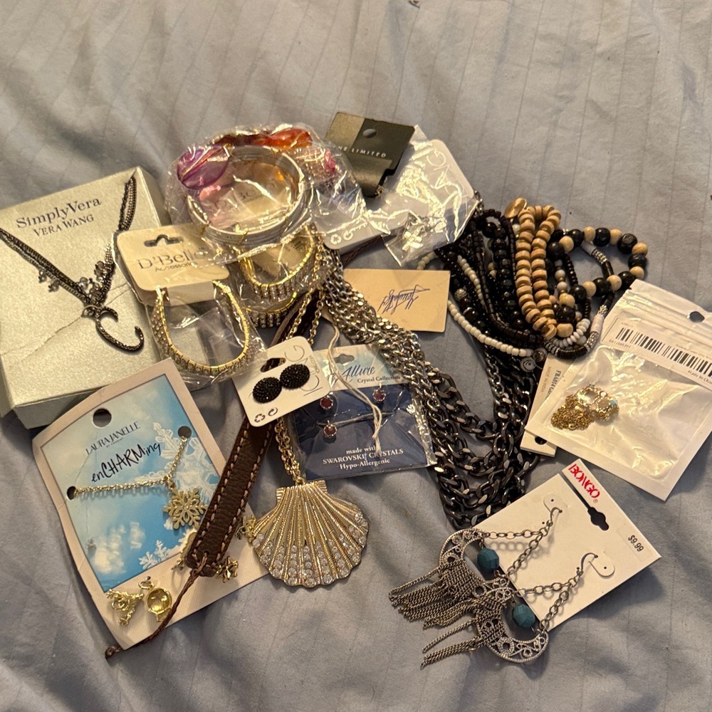 Lot of new costume, jewelry with tags